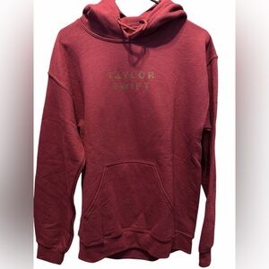 Taylor Swift Hoodie SMALL BURGUNDY NEW